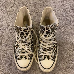 Converse Chuck 70 Archive Leopard Print High Top
